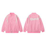 Women Jackets Retro College Style Jacket