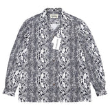 GUILTYPARTIES TIGER Shirts 21AW Classic Snake Print Long Sleeve Shirt