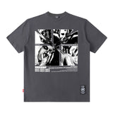 Men T-Shirt Hip Hop Summer Loose