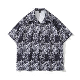 Short Sleeve Shirt Idle Style Loose-Fitting Versatile Blouse