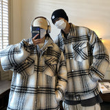 Men Cotton Coat Couple Winter Clothes Cotton Jacket