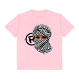 Hip Hop Women's T-shirt Vintage Character Pattern Printed