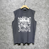 Purple Brand Tank T Shirts Sleeveless T-shirt Vest