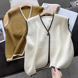 Women Vest Cardigan Loose