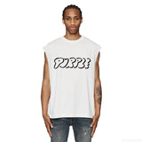 Purple Brand Tank T Shirts Sleeveless T-shirt Vest