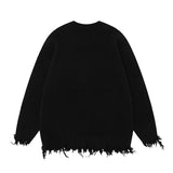Women Sweater Spider Jacquard Knitted Sweater