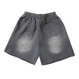 Hellstar Shorts Wash Black Old Casual Shorts Hot Pants