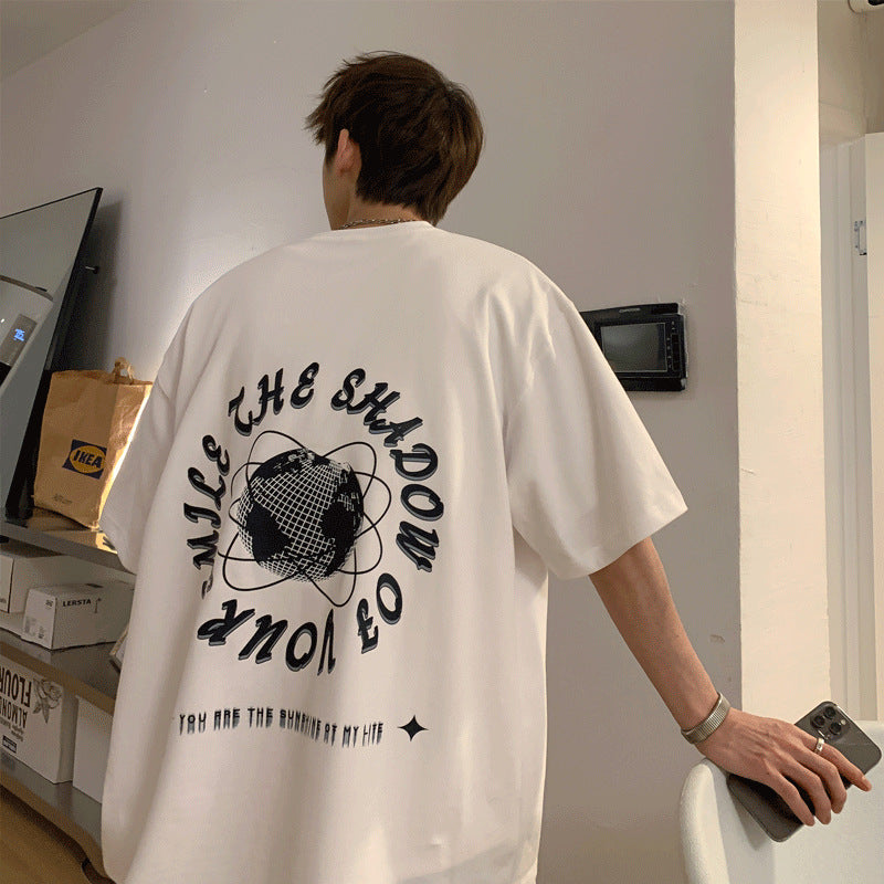 Men T Shirt Summer Oversize Loose All-Matching