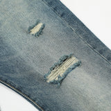 Men Jeans Loose Hole Leisure