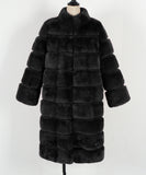 Women Fur Jacket Fashion Plush Long Coat