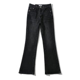 Women Jeans Slim Fit Bell-Bottom Pants