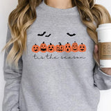 Is The Season Halloween Sweatshirt Halloween Hoodie Spooky Shirt