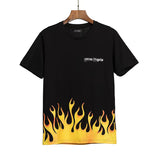 Palm Angle T Shirts Palm Angels Flame Print T-shirt