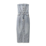 Women Dresses Denim Dress