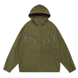 Women Jackets Chain Anorak Oversize