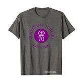 Inspired by Queen's Platinum Jubilee 2022 Elizabeth 70 Years T-Shirt Graphic Print Crew Neck