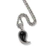 Jewelry Pendants Necklaces Vintage Copper Zircon Spectrum St. Valentine's