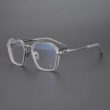 CHH Chrome Hearts Glasses Artistic Vintage Versatile Polygon Glasses Frames