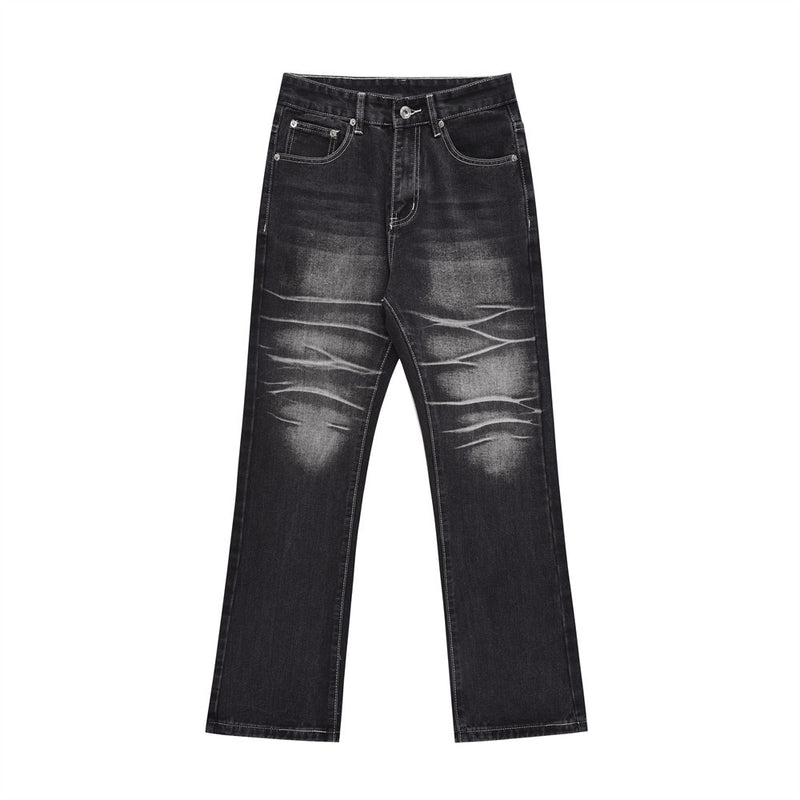 Men Jeans Indentation Loose Casual