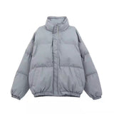 Unisex Coat FOG Reflective Winter Warm Loose Jacket