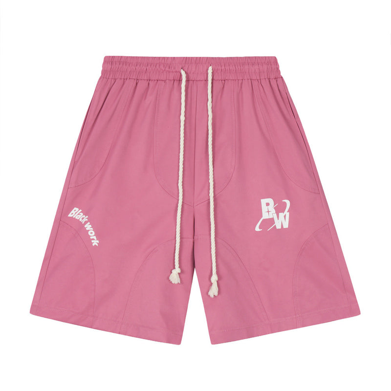 Men Shorts Loose Sports and Leisure Straight Stitching