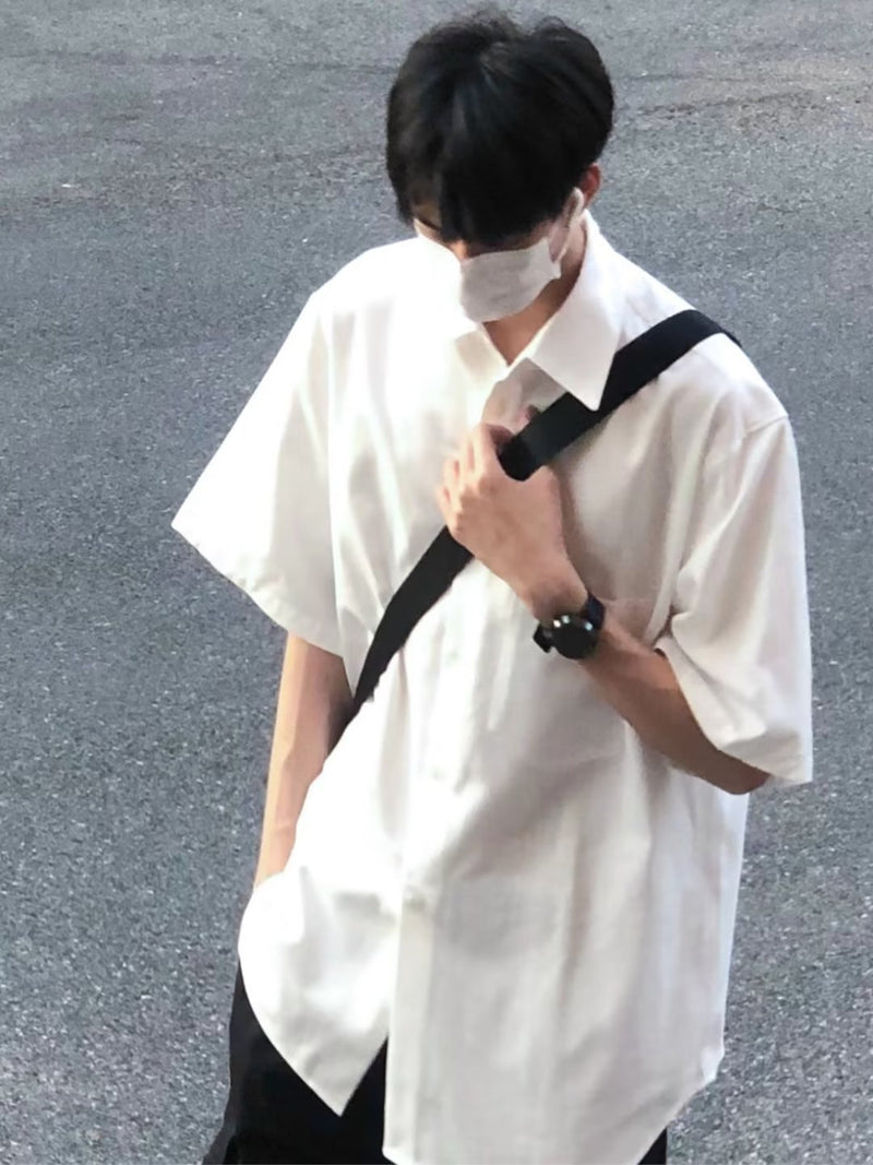 Men Shirts Summer Oversize Coat