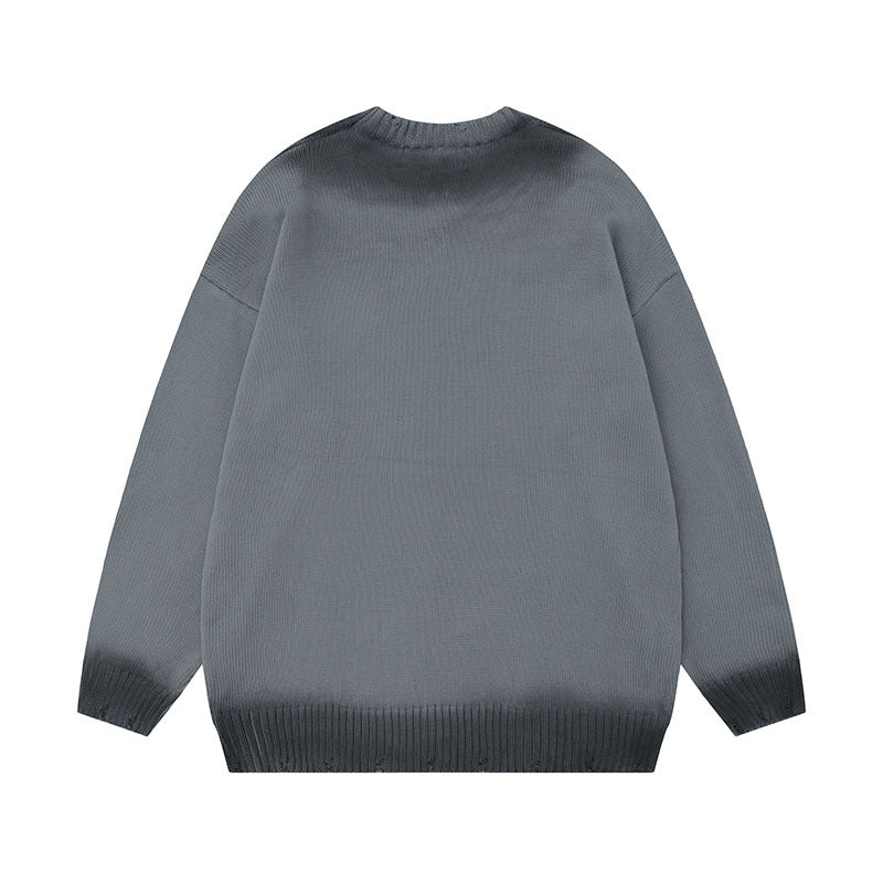 Women Sweater Vintage Knitted Sweater