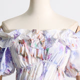 Bohemian Dress Slimming Temperament Pleated Dress