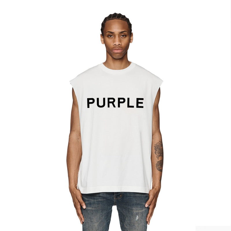 Purple Brand Tank T Shirts Sleeveless T-shirt Vest