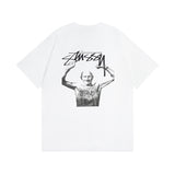 Stussy T Shirts Casual Loose Couple T Shirts