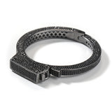 Bracelet Punk Handcuffs Bracelet Copper Inlaid Zircon Tide Brand Vintage Spectrum