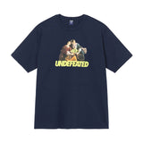 UNDEFEATED T Shirts Crew Neck Men's and Women's Loose