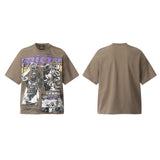 Hellstar T Shirt Iverson, James Star vintage short sleeve T-shirt