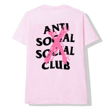 Anti Social Club T Shirt Letter Print T-shirt Casual Short Sleeve