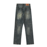 Men Jeans Old Casual Loose