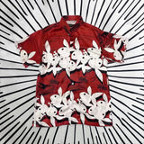 Amiri T Shirt Casual Hip Hop Satin Short Sleeve Shirt