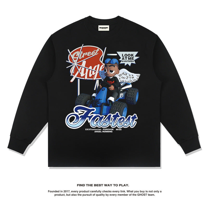 Unisex Long Sleeve Shirt Cotton