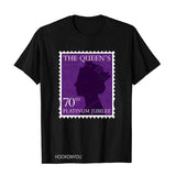 Inspired by Queen's Platinum Jubilee 2022 Elizabeth 70 Years T-shirt Pattern