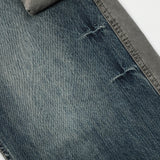 Men Jeans Stitching Trendy Loose Multi-Pocket