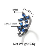 Rings ins Wind Ring Premium Diamond Butterfly St. Valentine's