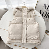 Women Vest Loose Cotton Coat Vest
