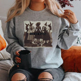 Vintage Girls Will Be Girls Witch Sweatshirt Funny Witch Swe
