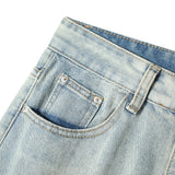 Men Jeans Loose All-Matching Casual Retro