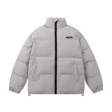 Unisex Coat Youth University Style Versatile Cotton Coat Stand Collar