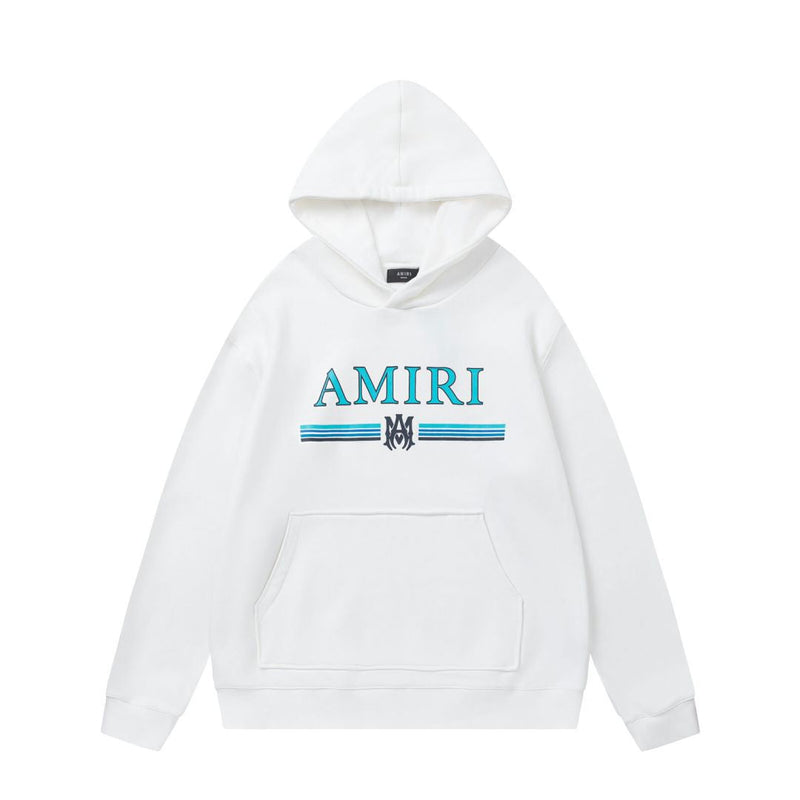 Amiri Hoodie AMI Micro Label Letter Print Pattern Hooded Sweater