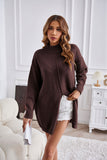 Women Pullover Sweater Turtleneck Fashion Knitwear