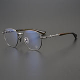 CHH Chrome Hearts Glasses Japanese handmade retro square myopia glasses frame