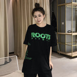 Vlone T Shirts Philadelphia Music Festival Limited Green Large V-neck Print Short Sleeve Loose T-shirt for Men and Women
