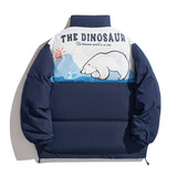 Unisex Coat Youth University Style Thickened Cotton Jacket