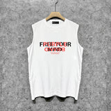 Purple Brand Tank T Shirts Sleeveless T-shirt Vest